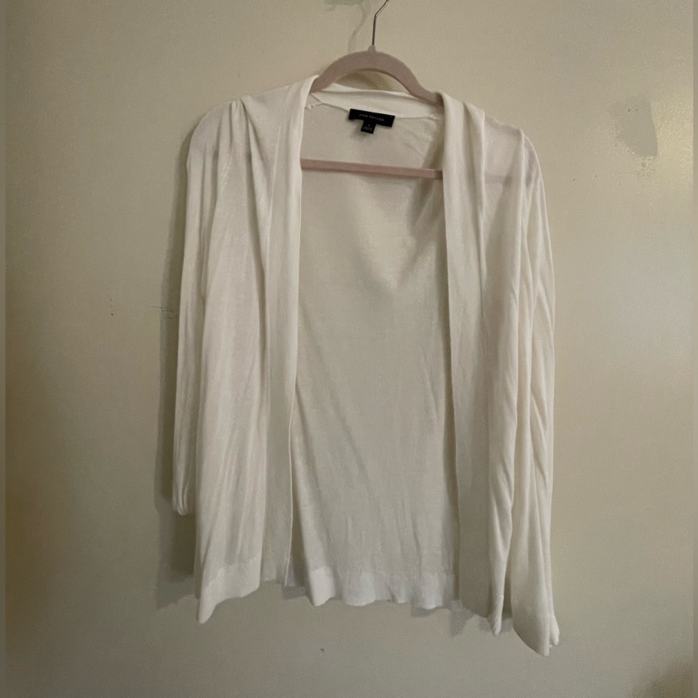 medium ann taylor sheer summer cardigan
